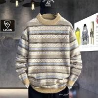 ราคา เสื้อกันหนาวผู้ชายครึ่งคอสูงฐานเสื้อกันหนาวคู่ถักเสื้อกันหนาว (26365534861)