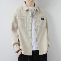 ราคา เสื้อแจ็คเก็ตผ้าลูกฟูกเสื้อแจ็คเก็ตเสื้อแจ๊กเก็ตย้อนยุคอินเทรนด์ของผู้ชายชุดทํางานคู่อเนกประสงค์ (24882490226)