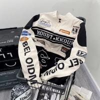 ราคา เสื้อแจ็กเก็ตเบสบอล ทรงหลวม ถอดออกได้ สไตล์ฮิปฮอป เรโทร สําหรับผู้ชาย และคู่รัก (20694765990)