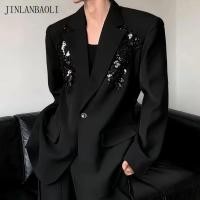 ราคา จินลันบาวลี เสื้อสูทสีขาวสูทผู้ชาย (52713991652)