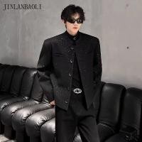 ราคา ไหล่เบาะเสื้อสูทผู้ชายสั้นทําด้วยผ้าขนสัตว์สูท (44703851668)