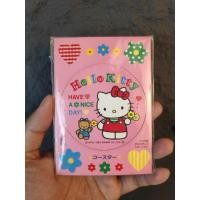ราคา ที่รองแก้ว กระดาษ Hello kitty sanrio แท้มือสองจากญี่ปุ่น งานเก่า หาไม่ได้แล้ว (50858485114)
