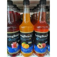 ราคา LongBeach 0 Calorie Syrup ส้มวาเลนเซีย Valencia Orange ไซรัป 0 แคลอรี่ ลองบีช น้ำเชื่อมไม่มีน้ำตาล คีโตทานได้ 740ml (47010110089)