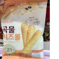 ราคา Samyang Grain Cheese Roll ซัมยัง เกรน ชีส โรล ขนมธัญพืชอบกรอบ สอดไส้ครีมรสชีส เกาหลีแท้ 100 80g (45911328838)