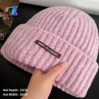 ราคา LAKAM หมวกบีนนี่ถัก Face Slimming Design Ear Protection Slouchy Beanie หมวก โพลีเอสเตอร์ยาวหนึ่งขนาดเหมาะกับหมวกบีนนี่ฤดูหนาวที่อบอุ่นหนาที่สุดสภาพอากาศหนาวเย็น (55167496215)