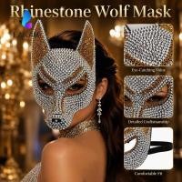 ราคา ลาคัม พลอยเทียม หมาป่า พลาสติกครึ่งใบหน้าโครงสร้าง พลอยเทียม หัวหมาป่า สร้างสรรค์หมาป่ารูปร่างหัวอะคริลิ พลอยเทียม พรรคประกายฮาโลวีนงานแต่ (53116569085)