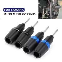 ราคา สําหรับ YAMAHA MT03 MT25 กรอบ Slider Crash Protector MT03 อุปกรณ์เสริมรถจักรยานยนต์ MT 03 25 Falling กรอบป้องกันเครื่องยนต์ Crash Pad (53915612630)