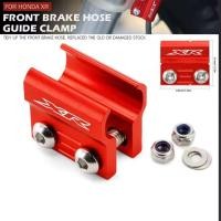 ราคา ด้านหน้าสายเบรค Clamp Holder สําหรับ HONDA XR650R XR400R XR250R L XR600R XR 125L 150L 190L 250 400 Motard รถจักรยานยนต์หนีบเส้น (41682485565)