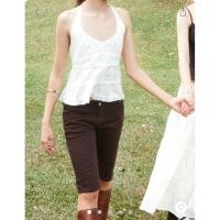 ราคา พรีออเดอร์ ของแท้ Brandy Melville Edith Halter Top (54415426179)
