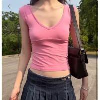 ราคา พรีออเดอร์ ของแท้ Brandy Melville Amara Tank (56865159875)