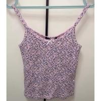 ราคา พร้อมส่งจากไทย READY TO SHIP Brandy Melville ของแท้ 100 Skylar Floral Bow Tank Top (23149830602)