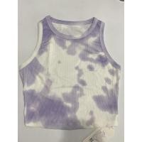 ราคา พร้อมส่ง เสื้อกล้าม tie dye สีม่วง size S (9346201864)