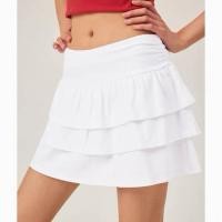 ราคา มือสอง ตำหนิรูป3 Hollister Tiered Ruffle Mini Skort มีซับใน (57706242865)