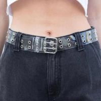 ราคา ส่งต่อ Brandy Melville Clear and Silver Gromet Belt (41358884437)