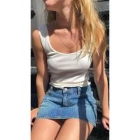 ราคา Brandy Melville Sheena tank มือสองสภาพดี (25246514297)