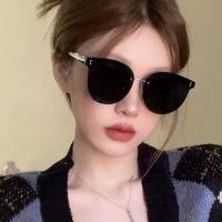 ราคา แว่นกันแดดสไตล์เกาหลีกันแสงUV400 กรอบแว่นใหญ่ (46058614883)