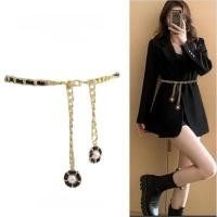ราคา เข็มขัดโซ่ถัก เข็มขัดโซ่คล้องเอว เครื่องประดับสำหรับผู้หญิง (24344225701)