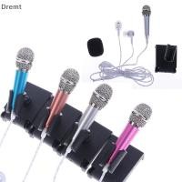 ราคา Dremt 3 5 มม สเตอริโอสตูดิโอ Mic KTV คาราโอเกะมินิไมโครโฟนพร้อมหูฟัง ขาตั้ง Mount mt (56967131584)