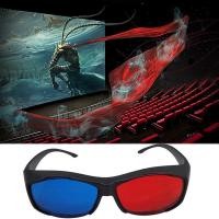 ราคา Dremt สีแดงสีฟ้า 3D แว่นตา Bla กรอบสําหรับมิติ Anaglyph TV ภาพยนตร์ DVD เกม mt (51317212296)