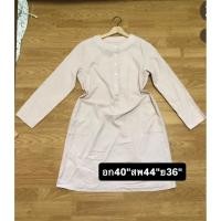 ราคา เดรสแขนยาวทรงปล่อยมือสอง (53153336537)