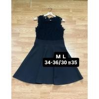 ราคา เดรสสีดำสวยสวยมือสอง (51364085798)
