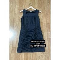 ราคา เดรสสีดำมือสองสวยๆผ้าดีมาก (48364911296)