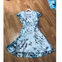 ราคา เดรสสีฟ้าสวยมากเดรสออกงาน (42161371155)
