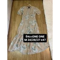ราคา เดรสยาวสวยๆงานป้ายONE ONE มือสอง (46914263209)