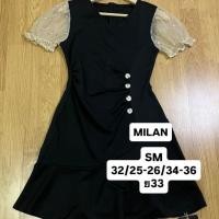 ราคา เดรสทำงานสีดำสวยๆป้ายห้อย (40833971864)