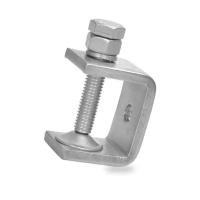 ราคา 1 6pcs สแตนเลส C Clamp ทนทาน U Clamp โลหะมินิโต๊ะ Clamp สำหรับเชื่อม อาคาร ปรับขากรรไกรเปิด (27366211455)