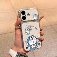 ราคา เคสโทรศัพท์หนังแกะเทียมสไตล์ญี่ปุ่นน่ารัก โดราเอม่อน ขอบชุบเงิน หน้าต่างกล้องใหญ่ ผิวลายลูกพีช ป้องกันรอยขูด สไตล์การ์ตูนอินสตา เคสไอโฟน 13 14 15 16 17 (41732024773)