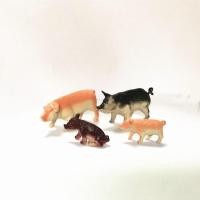 ราคา ชุด4ชิ้น โมเดลหมูตกแต่งสวนถาดและภูมิทัศน์ขนาดเล็ก (24789986877)