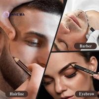 ราคา Honeyby 1PC ตัดผมดินสอขอบ Hairline มีดโกน Trace ผม Beard Shape อุปกรณ์เสริม Sharpener Hair Line ปากกาตัดผมแต่งหน้า Nice (52117199166)