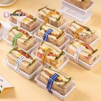 ราคา Honeyby 10 50PCSแซนวิชPaagingกล่องครึ่งชิ้นแซนวิชBurer Paagingกรณีอบกล่องอาหารกลางวันปิกนิกทิ้งกล่องอาหารกลางวันพลาสติกNice (47367223815)