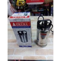 ราคา ปั้มแช่ไดโว่ 1นิ้ว ยี่ห้อ OKURA รุ่น SL 25 ตัวเรือนทำจากสแตนเลส (29578522984)