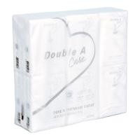 ราคา DOUBLE A ทิชชู รุ่นแคร์ เพียว พรีเมียม หนา 3 ชั้น แบบมินิพอกเก็ต 10 แผ่น ห่อ แพ็ค 12 ห่อ (20990130468)