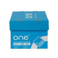 ราคา ONE กระดาษต่อเนื่อง ไม่มีเส้น ขนาด 9 x 11 นิ้ว 2 ชั้น (40323122055)