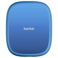 ราคา SANDISK เอ็กซ์เทอร์นัลเอสเอสดีพกพา รุ่น Extreme Portable SSD E62C Creator Edition ความจุ 1TB สีฟ้า (49665800212)