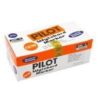 ราคา PILOT ปากกาไวท์บอร์ด หัวกลม รุ่น WBMKM สีน้ำเงิน แพ็ค 12 ด้าม (17072100289)