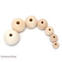 ราคา รอบไม้ Spacer ลูกปัดธรรมชาติ Unpainted ไม้ลูกปัด DIY เครื่องประดับหัตถกรรม (52116139002)