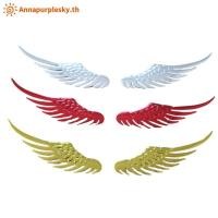 ราคา Annapursky 3D Eagle Angel Wings Badge Style Decals Silver Gold External Accessories TH (54317515390)
