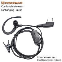 ราคา Annapursky BF760 BF996 Walkie Talkie Earhook ชุดหูฟังไมโครโฟนพร้อม K Plug TH (52567350146)