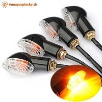 ราคา Annapursky 12V 10W รถจักรยานยนต์ LED ไฟเลี้ยว Amber Blinker Light โคมไฟ TH (44184256466)
