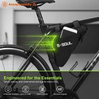ราคา Annapursky Triangle Bike Frame Waterproof Storage Bag Front Tube Pouch Bicycle Accessories TH (58067511492)
