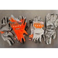 ราคา ถุงมือ เคลือบยาง ตรากระทิง ยาว8นิ้ว ถุงมือผ้า ทนงาน สีส้ม สีเทา กดเลือก (27340317921)