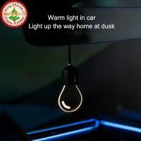 ราคา FENGFEI แบบพกพาแขวน Auto ภายในจี้เรืองแสง Led Retro หลอดไฟขนาดเล็กรถแขวนเครื่องประดับเหมาะสําหรับการเดินทางยาวและการใช้ทุกวัน TH (51567187524)