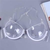 ราคา FENGFEI แฟชั่นโปร่งใส Push Up Bra สายคล้องที่มองไม่เห็น Bras ผู้หญิง Underwire ใหม่ TH (51867328917)