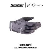 ราคา Alpinestars ถุงมือวิบาก 2024 รุ่น RADAR GLOVES สี SUBLIMATED MAGNET SILVER (46205004254)