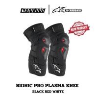 ราคา Alpinestars การ์ดเข่า รุ่น BIONIC PRO PLASMA KNEE PROTECTOR สี BLACK RED WHITE (28268809761)