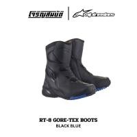 ราคา Alpinestars รองเท้าบูททัวร์ริ่ง รุ่น RT 8 GORE TEX BOOTS สี BLACK BLUE (28975761281)